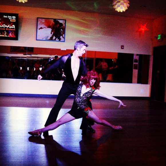 *SOLD* Latin Competition Dress - Picture 7 of 8